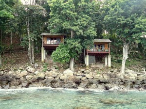 Seafront bungalows accommodation Pulau Weh
